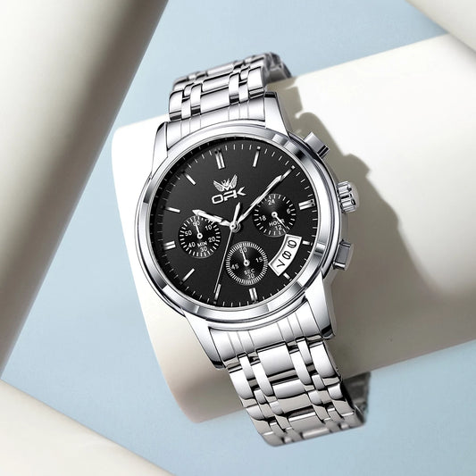 The OPK Vanguard 6051 | Steel Chrome & Luminous Professional